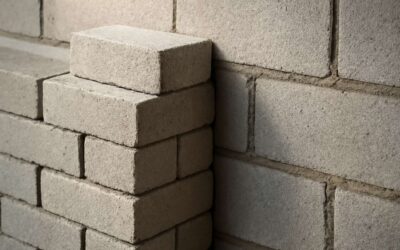 Boost curb appeal with cement bricks for wall that marry durability and design